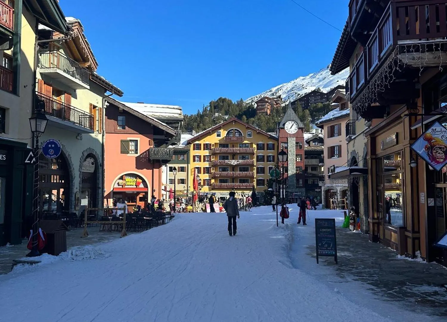 Daire Le Grand Ours - Ski In Ski Out 4 Bed Chalet, Arc 1950 Les Arcs