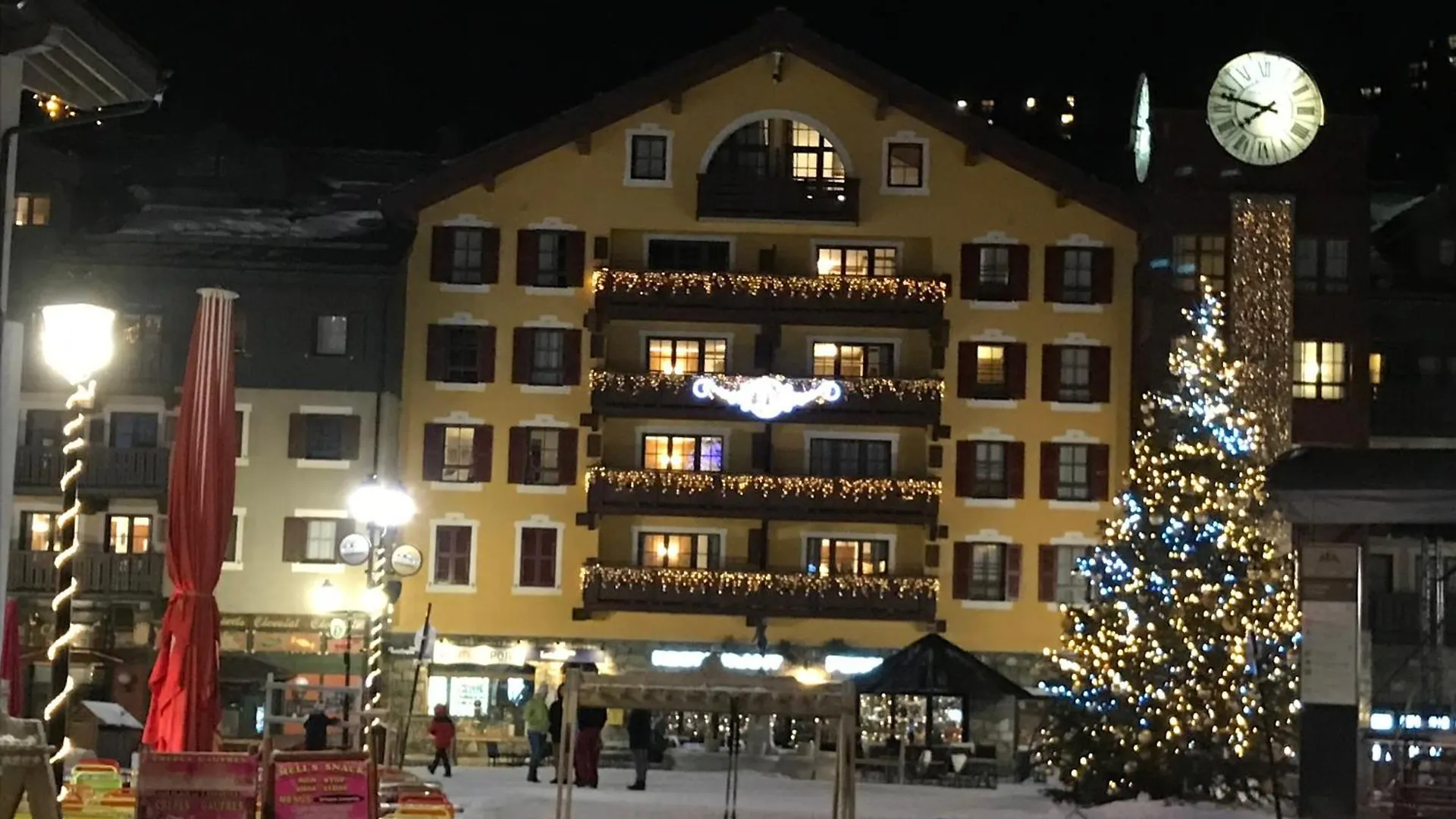 Daire Le Grand Ours - Ski In Ski Out 4 Bed Chalet, Arc 1950 Les Arcs